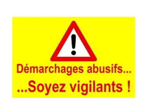ATTENTION DEMARCHAGES !!